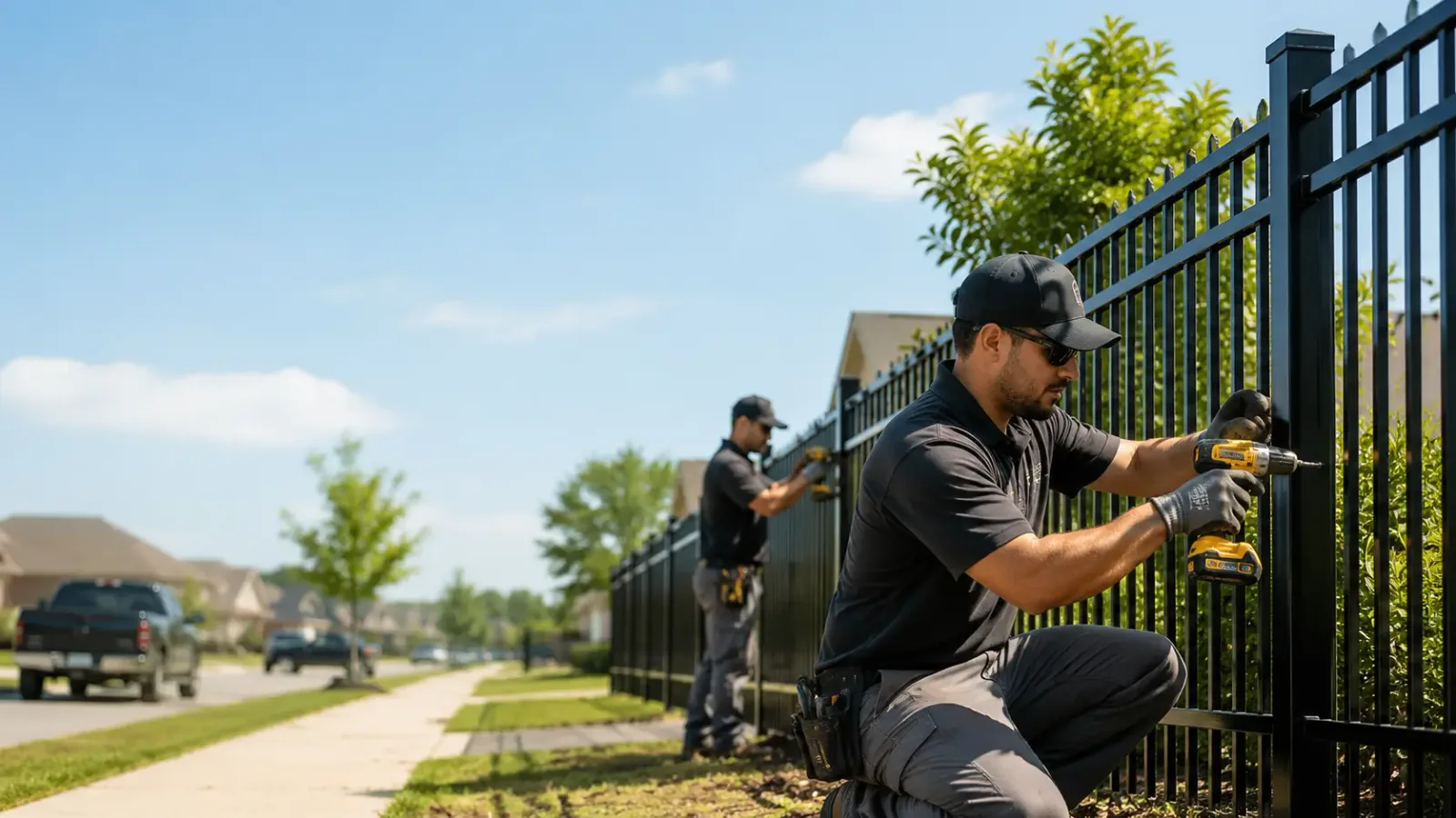 Metal Fence Installation in Leonville, LA